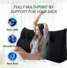 Duża ergonomiczna poduszka na zagłówek aksamitna poduszka Podgląd zdjęcia produktu 3