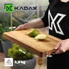 KADAX Deska Do Krojenia 50x30 Drewniana Dębowa Blok Duża Podgląd zdjęcia produktu 3