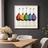 UNUS Wandbild 3D Wall Art Hairfusion Sträuße mit bunten Produktbild-Vorschau 3
