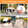 Carbon Fahrradleine Hund mit Stoßdämpfer 210° drehbar Produktbild-Vorschau 7
