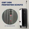 MuchoWow® Koffer Handgepäck Trolley Rollkoffer Kleine Produktbild-Vorschau 3