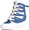topschuhe24 2906 Damen Keilabsatz Stiefeletten Plateau Produktbild-Vorschau 2