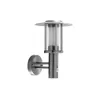 Lindby LED-Außenwandlampe Gregory, Sensor, edelstahl, IP44 Produktbild-Vorschau 1