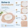 Rizinusöl Wickel 50 Stück, selbstklebende Bauchnabelpads Produktbild-Vorschau 4