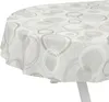 Tischdecke Wachstuch Ornamente Grau Robust Wasserabweisend Produktbild-Vorschau 1