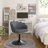 WOLTU Schminkstuhl, mit Lehne, Blumenform, höhenverstellbar Produktbild-Vorschau 4
