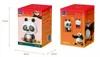 Pantasy Kit de construction - Kung Fu Panda Bébé assis 11cm Voir les images du produit 1