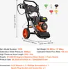 SucceBuy idropulitrice a gas, 3950 PSI 10 l/min, 2,6 GPM, Anteprima dell’immagine prodotto 7
