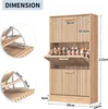 Fortuna Lai Schuhschrank für 18 Paar Schuhe – Regal mit Produktbild-Vorschau 7