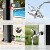 tectake® Solardusche Ofanto 35 Liter, mit Seifenablage Produktbild-Vorschau 4
