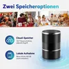 WLAN-Überwachungskamera mit Bluetooth-Lautsprecher, 1080P Produktbild-Vorschau 3
