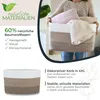 HMF XXL Wäschekorb aus Baumwolle, eckiger Aufbewahrungskorb Produktbild-Vorschau 2