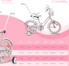 Mädchenfahrrad 16 Zoll Glocke Zusatzräder Schubstange Produktbild-Vorschau 8