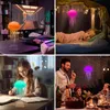 LED noční světlo Medúza RGB – zvuková aktivace, rotující Náhled obrázku produktu 5