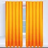 Gardinenschals 140x145 cm Orange, 2er-Set blickdicht mit Produktbild-Vorschau 2