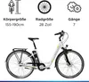 Zündapp Z517 E Bike Damenfahrrad 28 weiß/grün Produktbild-Vorschau 4