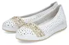 RIEKER Damen Ballerina weiss beige Kunstleder - Größe: 39 Produktbild-Vorschau 33