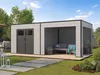 WPC Gartenhaus Modell Cubus Lounge 16,25 m² Produktbild-Vorschau 1
