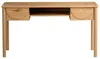 BELIANI Schreibtisch Hellbraun MDF 140 x 50 cm mit Produktbild-Vorschau 6