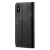 Redmi 9A Hülle, LaimTop Denim Leder Brieftasche Produktbild-Vorschau 3