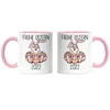 Frohe Ostern 2022 Tasse Rosa Osterhase Osterei Produktbild-Vorschau 3