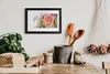 Bild 30x20 MDF-Rahmen Wandkunst Rosen Blumen Pflanzen Produktbild-Vorschau 2