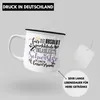 Trendation - Beste Schwester Geschenk Emaille Tasse Emaille Produktbild-Vorschau 3