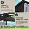 Blumfeldt Doppelliege Outdoor für 2 Personen mit Dach, Produktbild-Vorschau 3