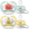 AVENT Succhietto Ultra Air Happy, 0-6m - Mela/Pera, Anteprima dell’immagine prodotto 1