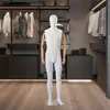Schöne abstrakte weiß Matt lackierte Schaufensterpuppe Produktbild-Vorschau 1