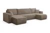 VENASI LUNA U-FORM Ecksofa mit Schlaffunktion und Produktbild-Vorschau 3