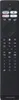 A black remote control with various buttons and app shortcuts. Produktbild-Vorschau