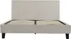 Doppelbett aus Cord "Ambre" - 160 x 200 - Beige Produktbild-Vorschau 5