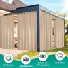 Outdoor Vorhang Extra Breite Wasserdicht Sonnenschutz Produktbild-Vorschau 2