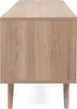 CALICOSY - Meuble TV 2 portes L150 cm - Impression Rotin - Voir les images du produit 6