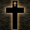Schlummerlicht LED, Kreutz, Christusstatue Lasergravur Produktbild-Vorschau 1