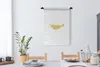 MuchoWow® Wandteppich Wandbehang Pastell - Fisch - Gelb Produktbild-Vorschau 3