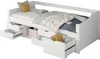 HOME DELUXE Kinderbett COSMOS mit Schubladen und Matratze - Produktbild-Vorschau 1