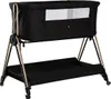 Puck Claire Co-Sleeper - Schwarz / Gold | Qute Produktbild-Vorschau 4