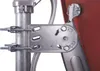 A close-up of a satellite dish mount and pole. Produktbild-Vorschau