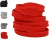 Rote Flache Schnürsenkel – 10mm Breite, 100cm Länge | Produktbild-Vorschau 1