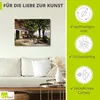 ARTland Leinwandbild Hühner auf dem Hof Größe: 80x60 cm Produktbild-Vorschau 2