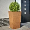 Fioriera 45x45x75 cm in acciaio corten Anteprima dell’immagine prodotto 2