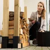 Stohovateľné podpery z dreva Sada 2 ks Náhľad obrázku produktu 5