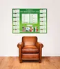 XXL Fussball WM 2026 Planer - 100x140  cm Produktbild-Vorschau 3
