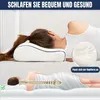 Alkamto Orthopädisches Reisekissen 35x30x10 cm, Memory Foam Produktbild-Vorschau 4