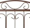 Relaxdays Beetzaun Metall, HxB: 46 x 57 cm, Garten Produktbild-Vorschau 8