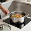 Cheffinger, Kochtopf 28cm 8L Waben-Antihaft mit Glasdeckel, Produktbild-Vorschau 6