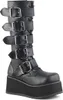 Buty damskie TRASHVILLE-518 marki DemoniaCult, czarny, UE Podgląd zdjęcia produktu 1