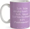 Mr. & Mrs. Panda Tasse Spruch Architekt Luftschlösser - Produktbild-Vorschau 3